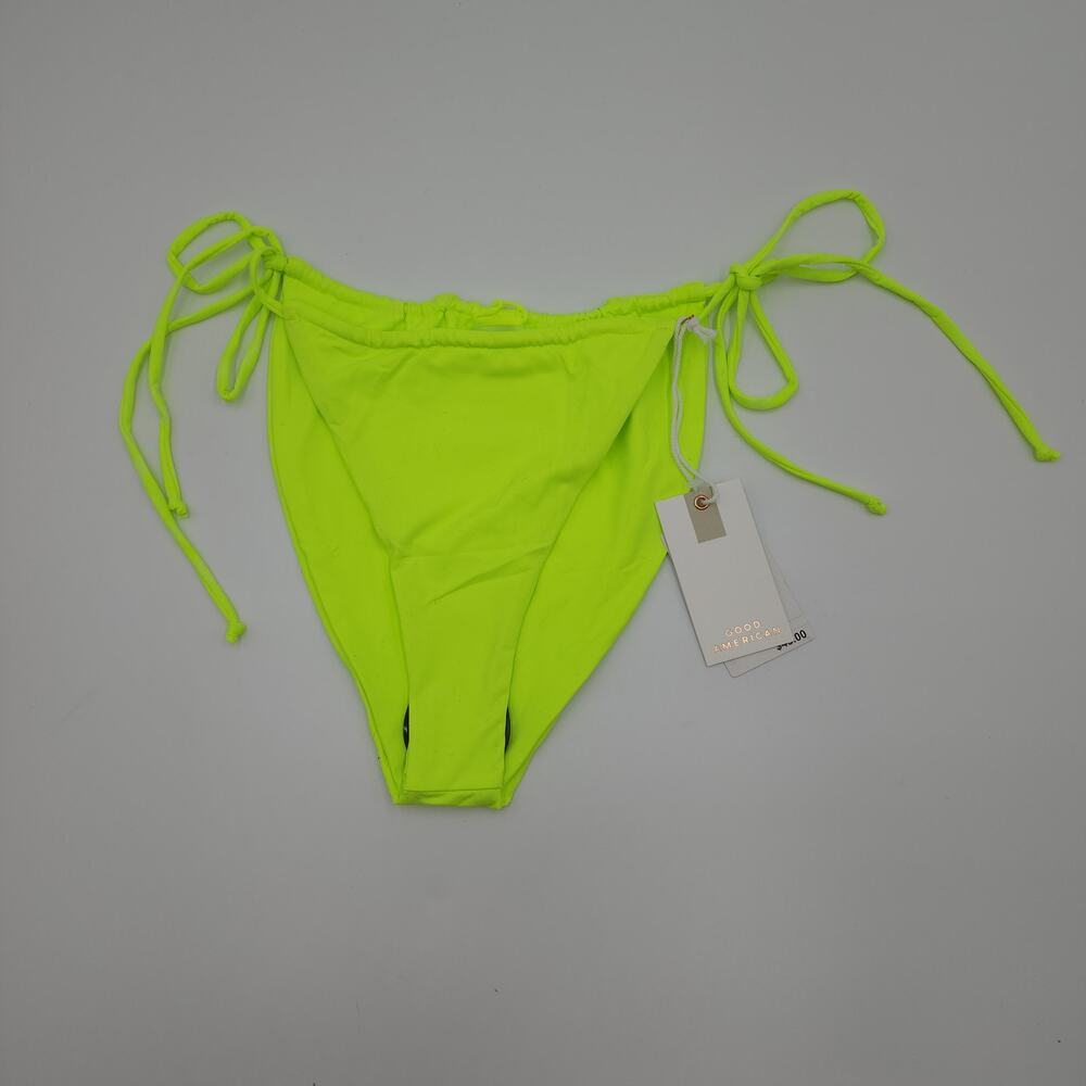 Good American Bright Lime Bikini Bottom